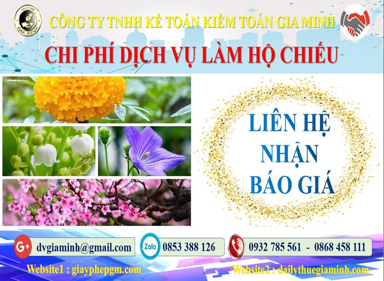 Chi phí làm hộ chiếu tại Quận Bình Thủy