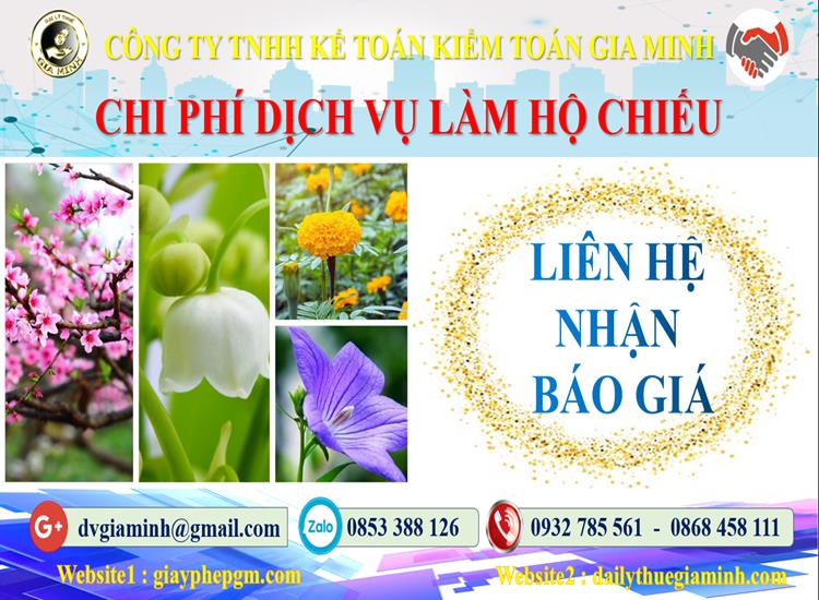 Làm hộ chiếu Tây Ninh 5 Chi phí làm hộ chiếu tại Tây Ninh