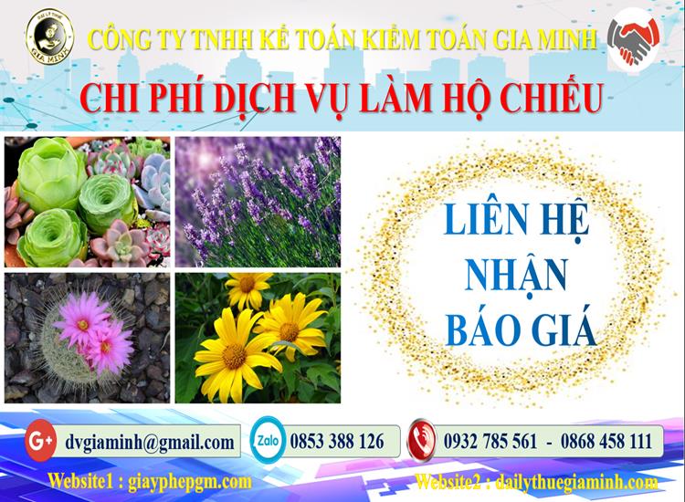 Làm hộ chiếu Thành Phố Hà Nội 5 Chi phí làm hộ chiếu tại Thành Phố Hà Nội