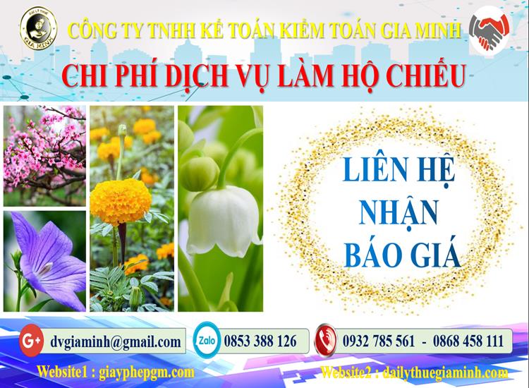 Chi phí làm hộ chiếu tại Trà Vinh