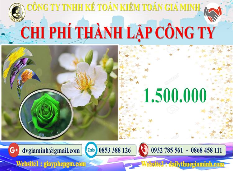 Chi phí thành lập công ty bảo vệ tại Bạc Liêu