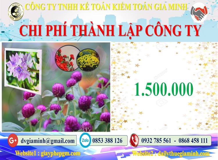 Chi phí thành lập công ty bảo vệ tại Huyện Cờ Đỏ