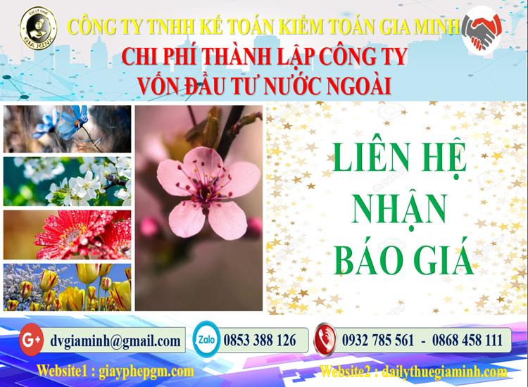 Chi phí TLCT vốn đầu tư nước ngoài tại Quận 2