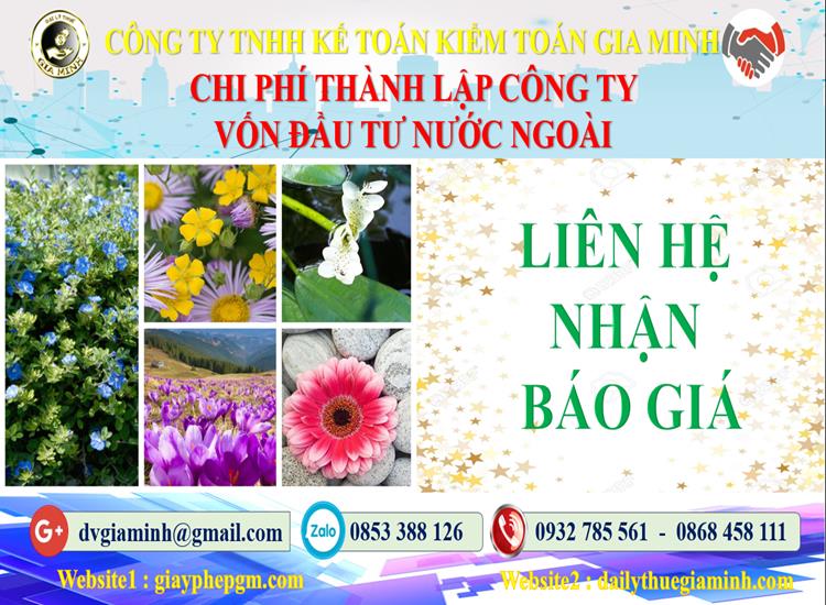 Chi phí TLCT vốn đầu tư nước ngoài tại Yên Bái
