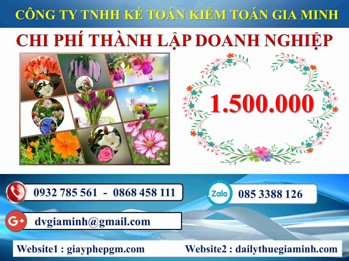 Thành lập doanh nghiệp tại Quận Đống Đa 5 Chi phí thành lập công ty tại Quận Đống Đa