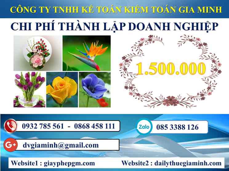 Chi phí thành lập công ty tại Quận Hải An