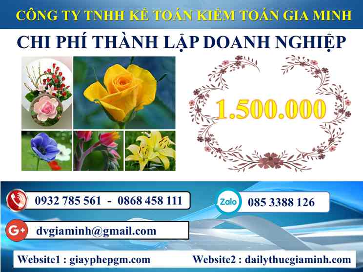 Chi phí thành lập công ty tại Quận Hải Châu