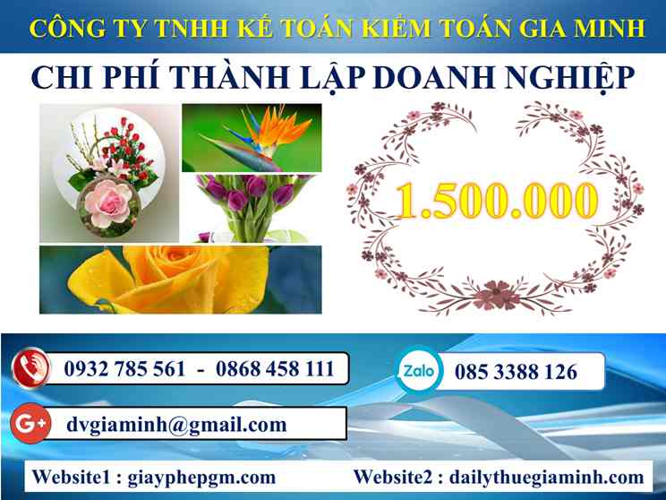 Chi phí thành lập công ty tại Quận Ngô Quyền