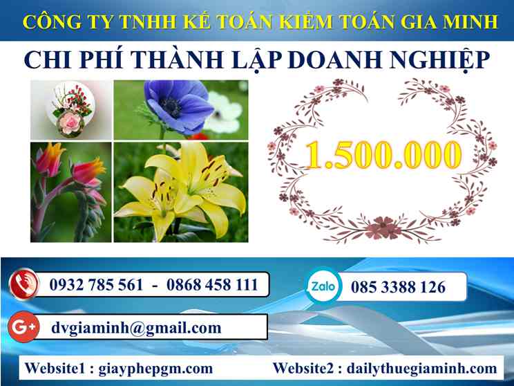 Thành lập doanh nghiệp tại Quận Ngũ Hành Sơn 5 Chi phí thành lập công ty tại Quận Ngũ Hành Sơn