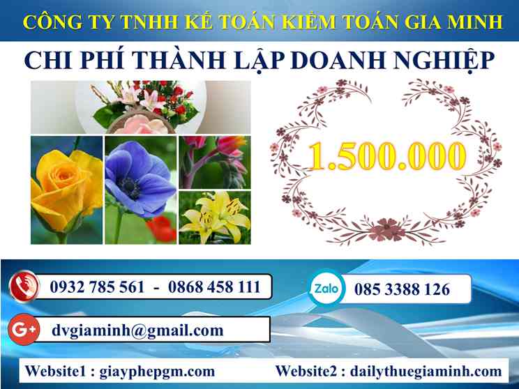 Chi phí thành lập công ty tại Quận Sơn Trà