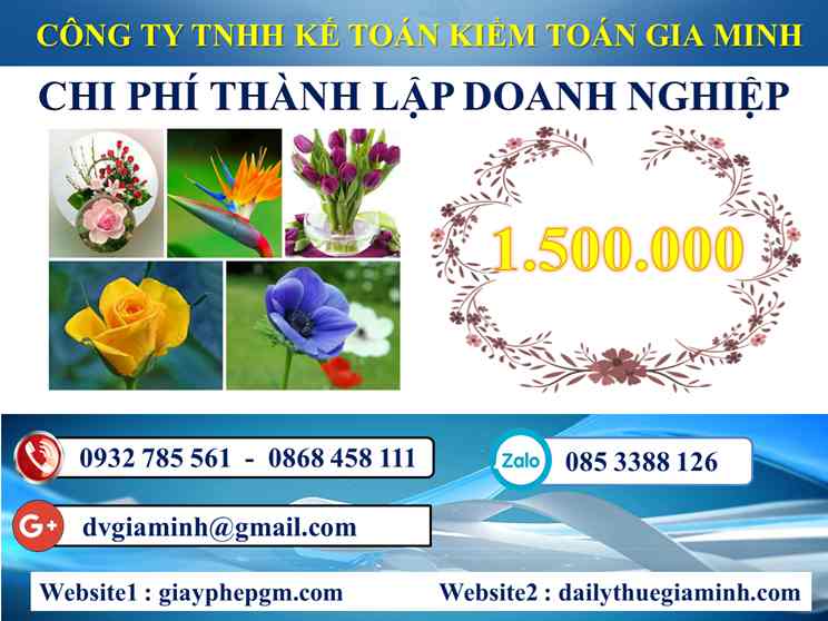 Thành lập doanh nghiệp tại Thành phố Thuận An 5 Chi phí thành lập công ty tại Thành phố Thuận An