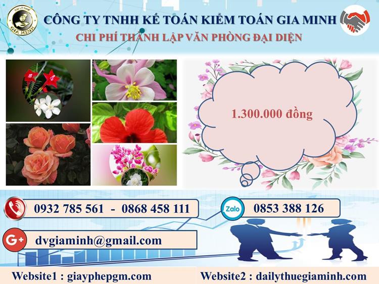 Thành lập văn phòng đại diện tại Phú Yên 5 Chi phí đăng ký văn phòng đại diện tại Phú Yên