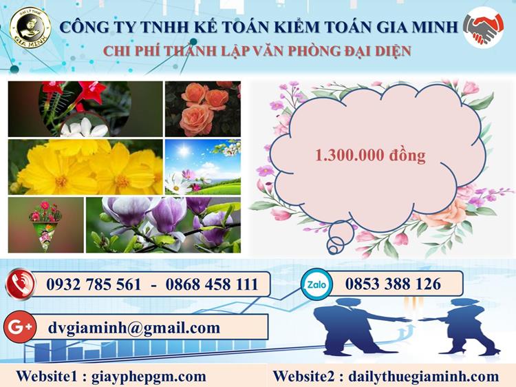 Thành lập văn phòng đại diện tại Quận Hải An 5 Chi phí đăng ký văn phòng đại diện tại Quận Hải An