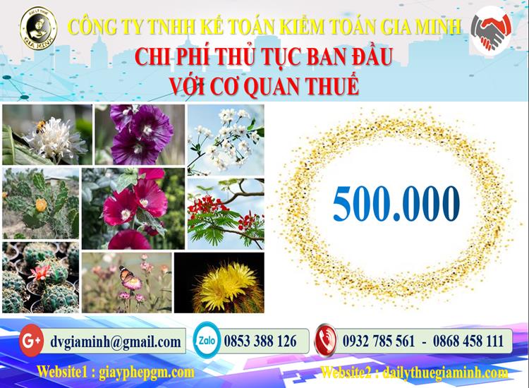 Thủ tục thuế ban đầu công ty dịch vụ bảo vệ tại Quảng Ninh