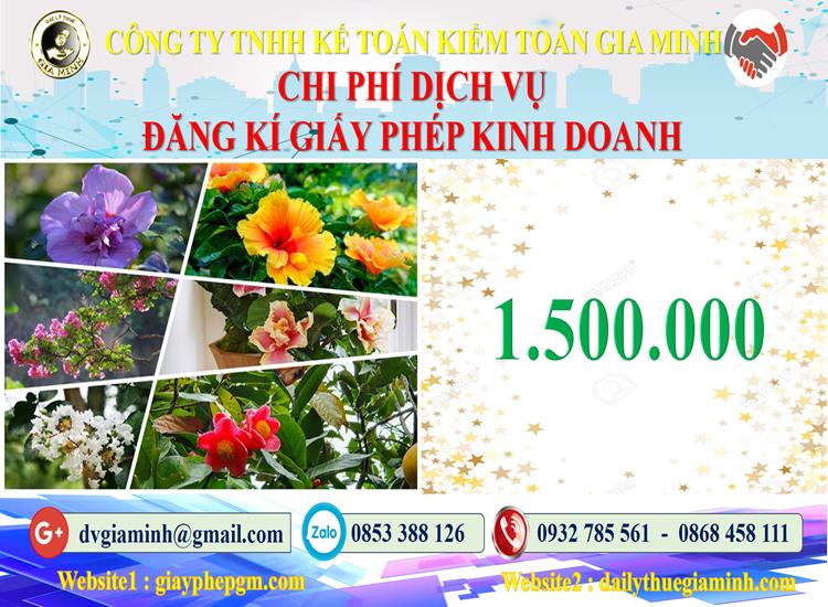Chi phí đăng ký giấy phép kinh doanh tại Bến Tre