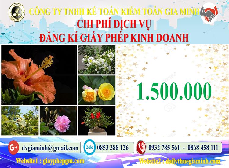 Chi phí đăng ký giấy phép kinh doanh tại Đắk Nông
