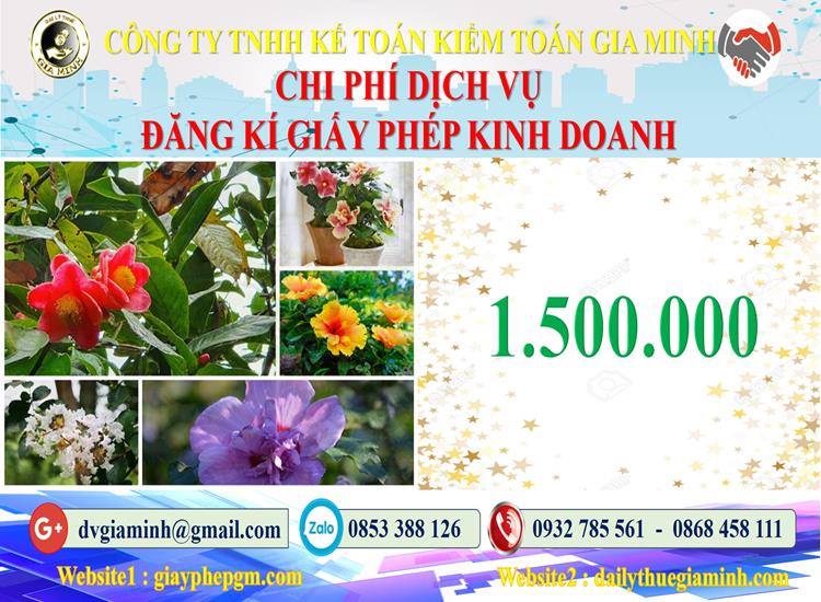 Thủ tục đăng ký giấy phép kinh doanh tại Hà Nam 5 Chi phí đăng ký giấy phép kinh doanh tại Hà Nam