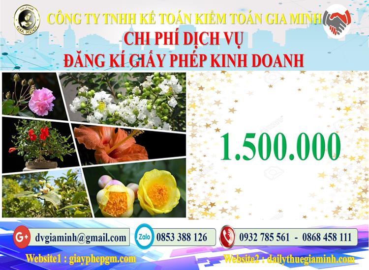 Thủ tục đăng ký giấy phép kinh doanh tại Hậu Giang 5 Chi phí đăng ký giấy phép kinh doanh tại Hậu Giang
