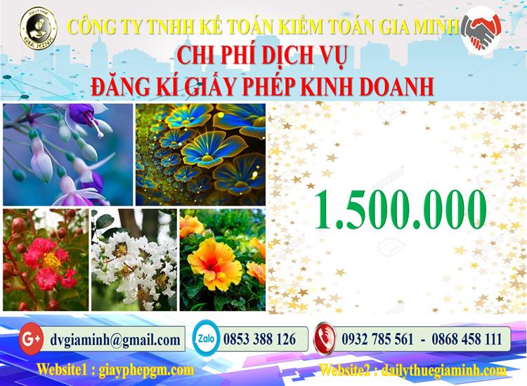 Chi phí đăng ký giấy phép kinh doanh tại Huế