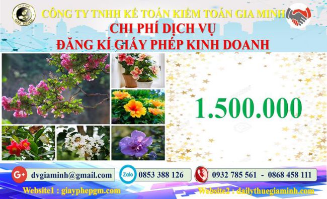 Chi phí đăng ký giấy phép kinh doanh tại Lai Châu