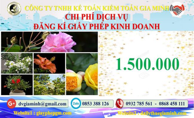 Chi phí đăng ký giấy phép kinh doanh tại Phú Yên