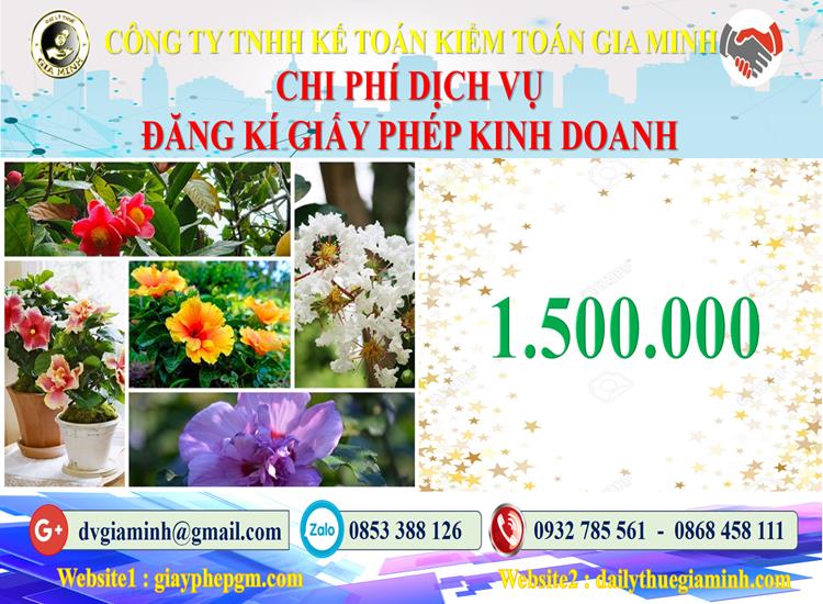 Chi phí đăng ký giấy phép kinh doanh tại Thừa Thiên Huế