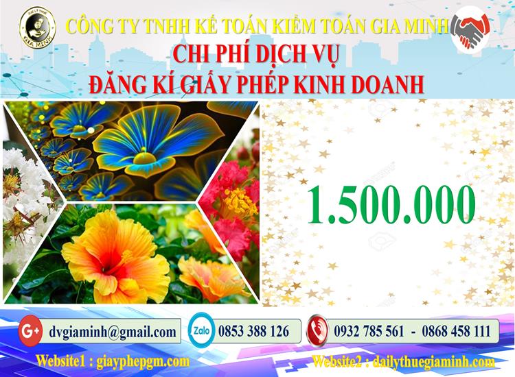 Chi phí đăng ký giấy phép kinh doanh tại Trà Vinh