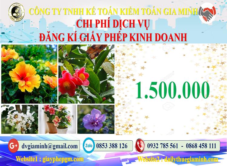 Chi phí đăng ký giấy phép kinh doanh tại TT Huế