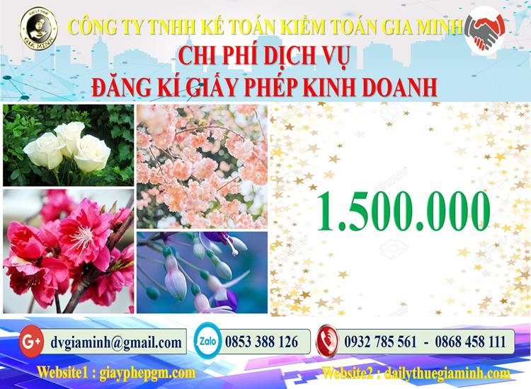 Chi phí đăng ký giấy phép kinh doanh tại Tuyên Quang