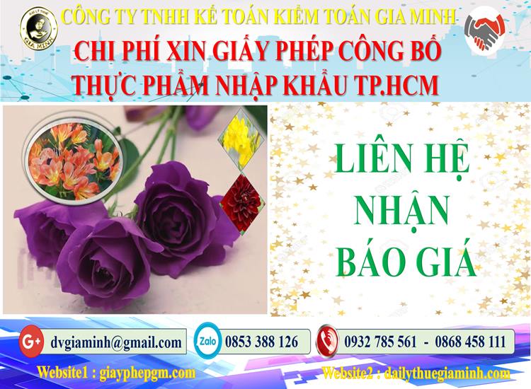 Xin giấy phép công bố thực phẩm nhập khẩu Huyện Chương Mỹ 5 Giấy phép công bố thực phẩm nhập khẩu