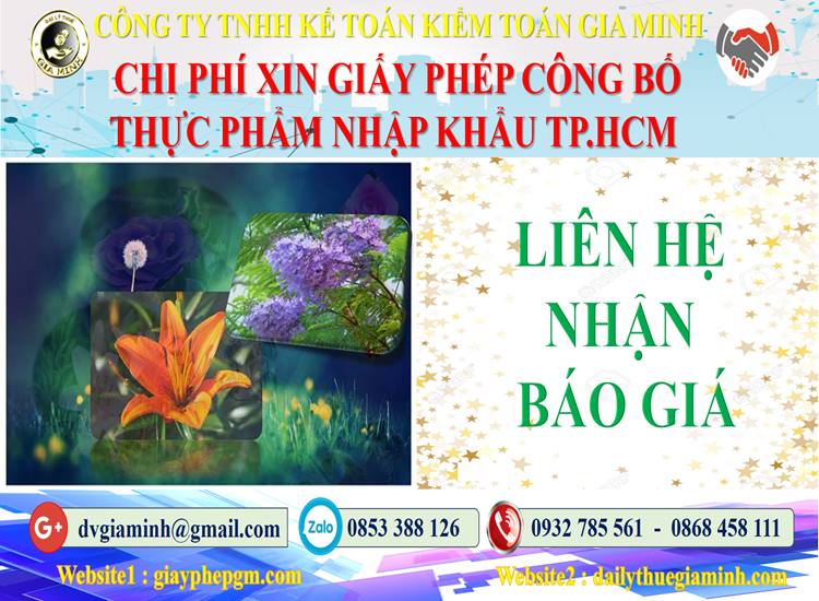 Xin giấy phép công bố thực phẩm nhập khẩu Huyện Thạch Thất 5 Giấy phép công bố thực phẩm nhập khẩu