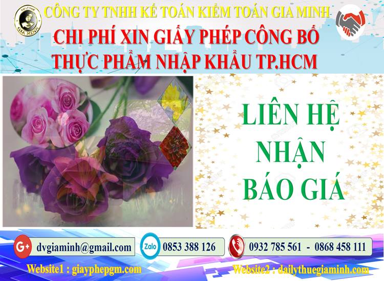 Xin giấy phép công bố thực phẩm nhập khẩu Huyện Thanh Oai 5 Giấy phép công bố thực phẩm nhập khẩu