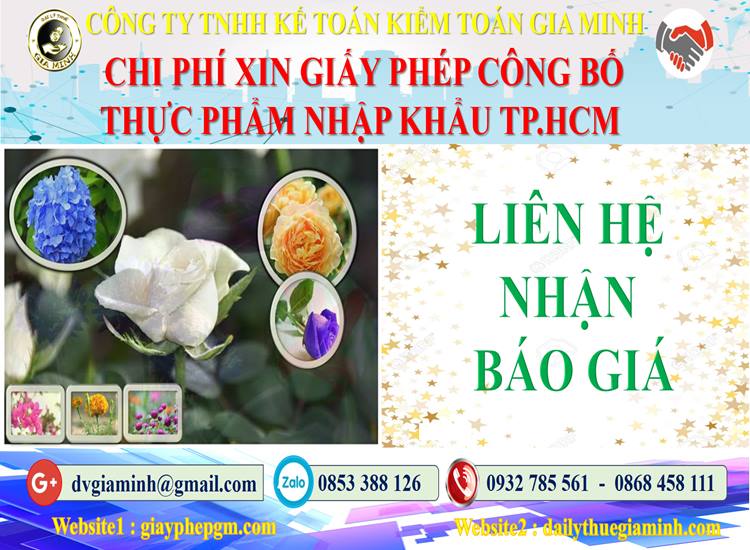 Xin giấy phép công bố thực phẩm nhập khẩu Quận Ô Môn 5 Giấy phép công bố thực phẩm nhập khẩu