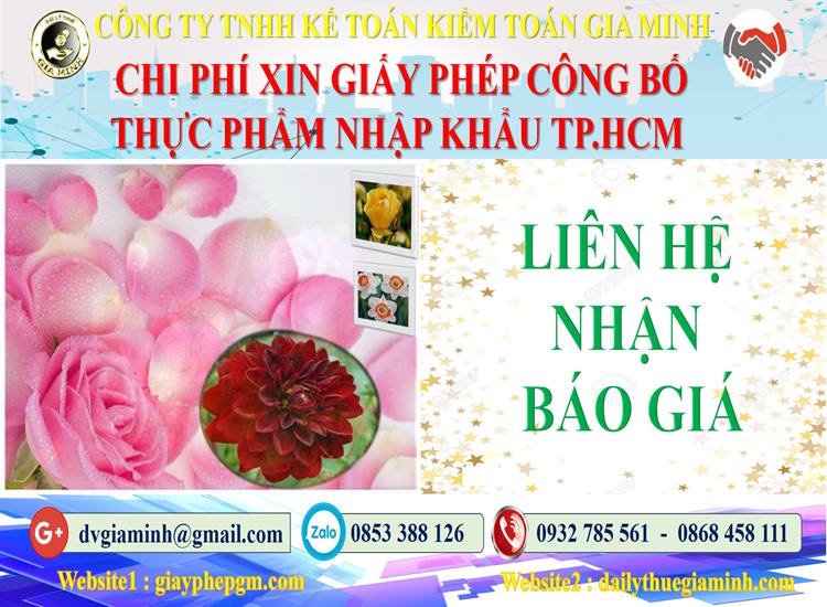 Xin giấy phép công bố thực phẩm nhập khẩu TP Hà Nội 5 Giấy phép công bố thực phẩm nhập khẩu