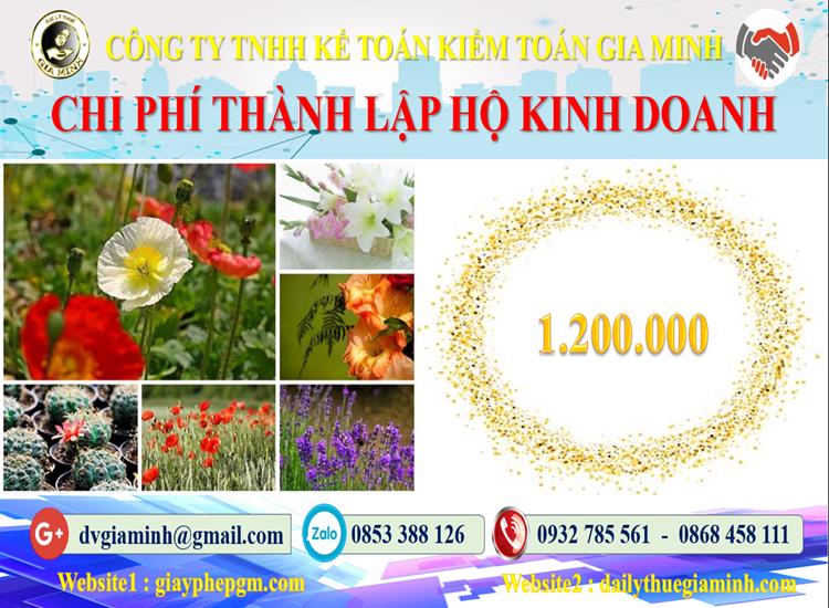 Xin giấy phép hộ kinh doanh tại Huyện Đông Anh như thế nào? 5 Chi phí thành lập hộ kinh doanh tại Huyện Đông Anh