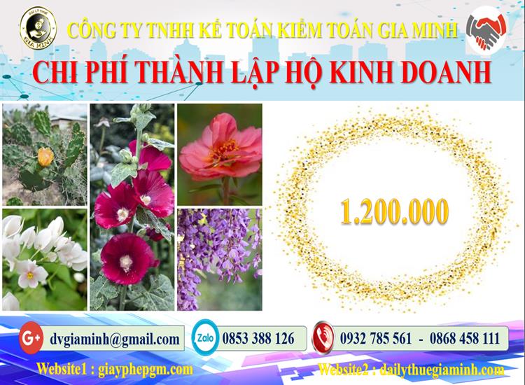 Chi phí thành lập hộ kinh doanh tại Thành phố Hải Phòng