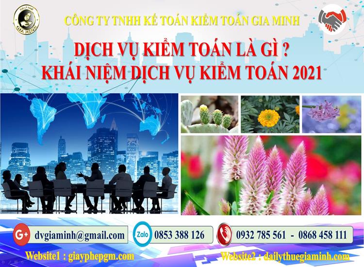 Dịch vụ kiểm toán là gì ? khái niệm dịch vụ kiểm toán 2021