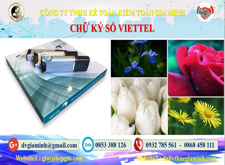 Bảng giá chữ ký số Viettel tại Lai Châu 4 Thủ tục mua chữ ký số Viettel tại Lai Châu