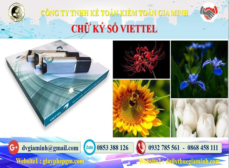 Bảng giá chữ ký số Viettel tại Quận 12 4 Thủ tục mua chữ ký số Viettel tại Quận 12
