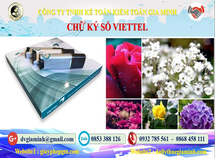 Bảng giá chữ ký số Viettel tại Thành Phố Hải Phòng 4 Thủ tục mua chữ ký số Viettel tại Thành Phố Hải Phòng