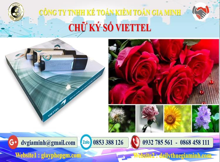 Bảng giá chữ ký số Viettel tại TP Cần Thơ 4 Thủ tục mua chữ ký số Viettel tại TP Cần Thơ