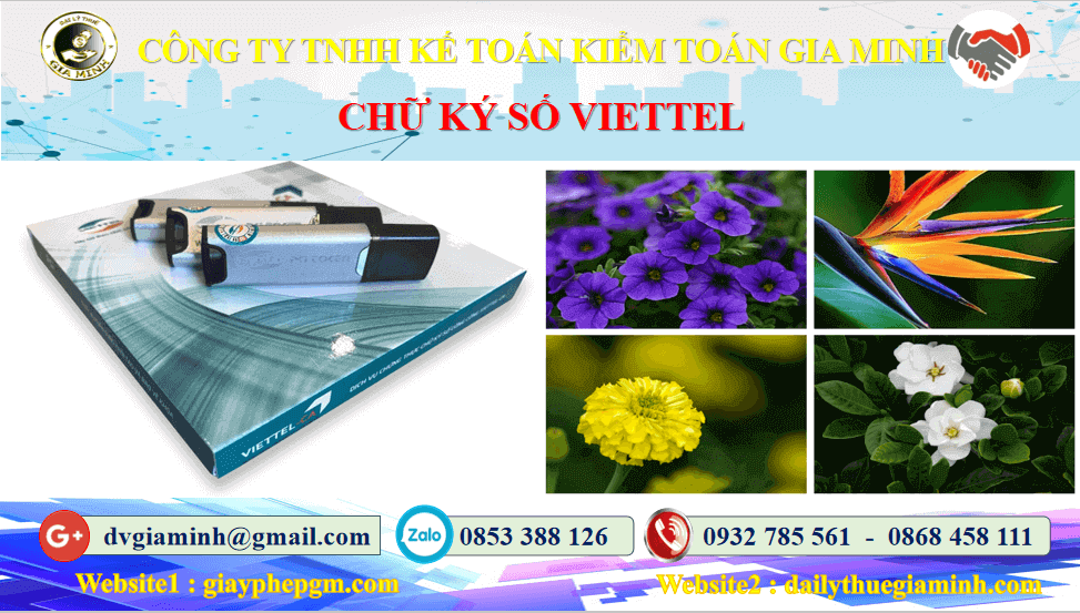 Bảng giá chữ ký số Viettel tại TPHCM 4 Thủ tục mua chữ ký số Viettel tại TPHCM
