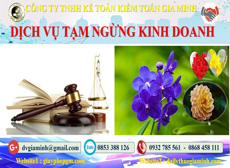 Cần tạm ngừng kinh doanh tại Quận Gò Vấp 4 Cần tạm ngừng kinh doanh tại Quận Gò Vấp