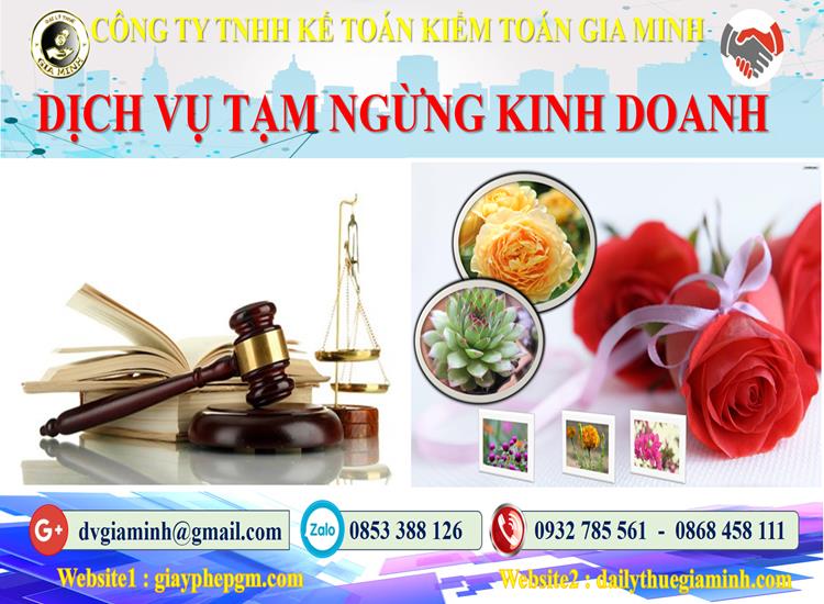 Cần tạm ngừng kinh doanh tại Quận Tân Phú 4 Cần tạm ngừng kinh doanh tại Quận Tân Phú