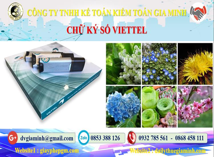 Thủ tục mua chữ ký số Viettel giá rẻ tại Hà Tĩnh