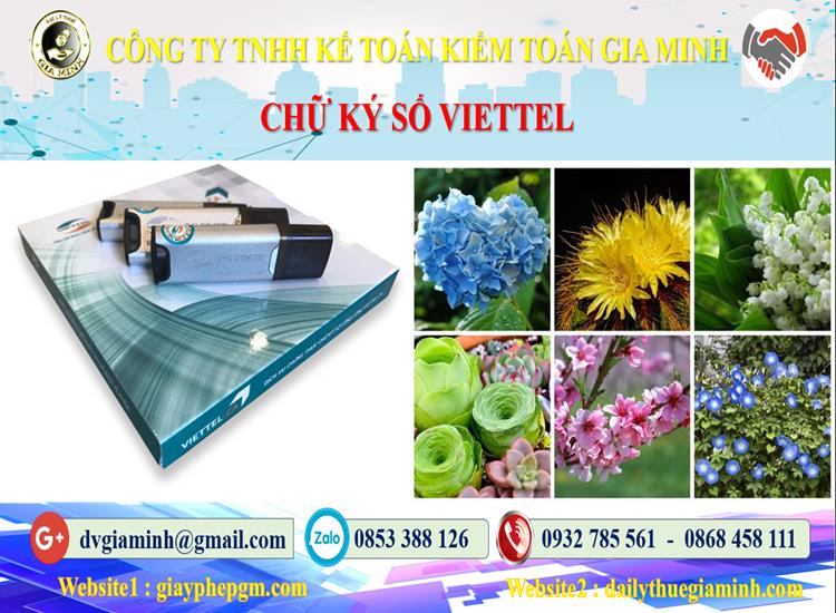 Thủ tục mua chữ ký số Viettel giá rẻ tại Huế