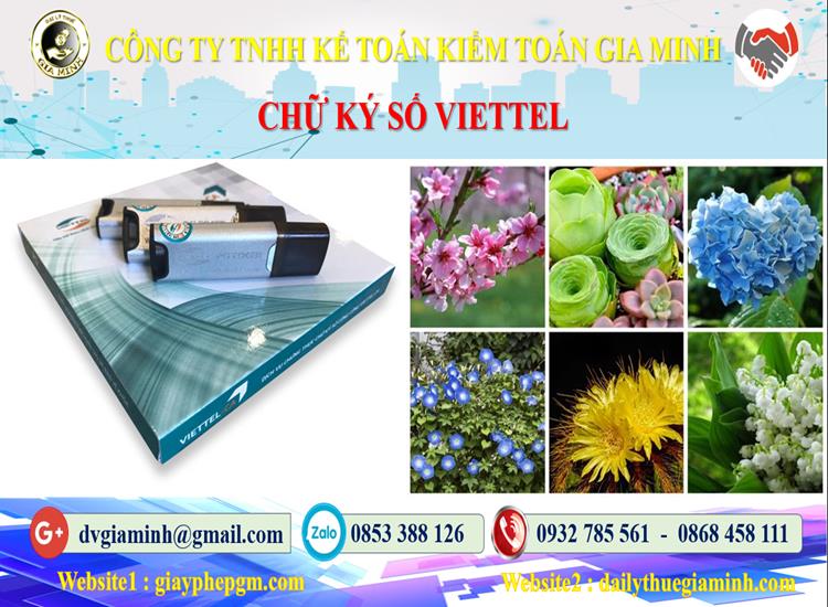 Chữ ký số Viettel giá rẻ tại Lào Cai 4 Thủ tục mua chữ ký số Viettel giá rẻ tại Lào Cai