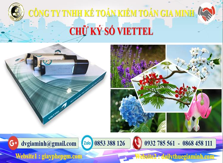 Thủ tục mua chữ ký số Viettel giá rẻ tại Ninh Thuận