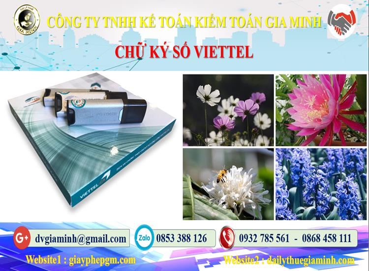 Thủ tục mua chữ ký số Viettel giá rẻ tại Quảng Bình