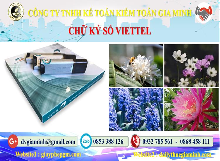 Thủ tục mua chữ ký số Viettel giá rẻ tại Thanh Hóa